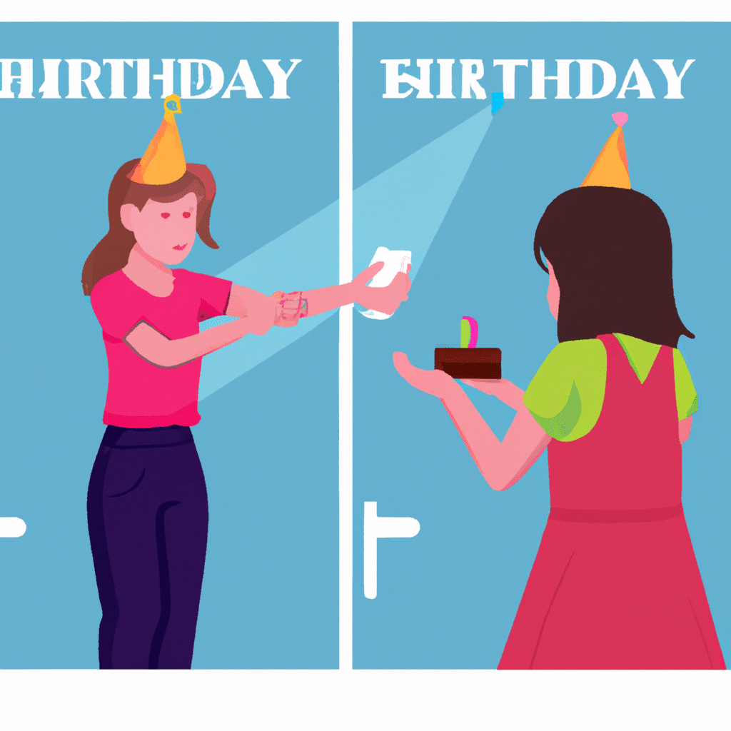 how to accept a birthday invitation informally