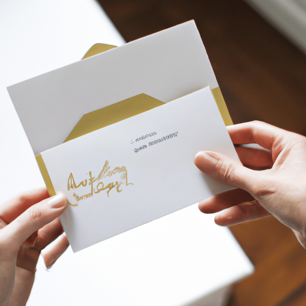 how to accept a wedding invitation