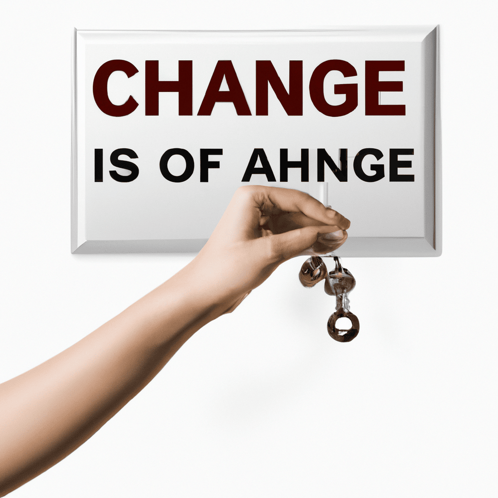 how to accept change