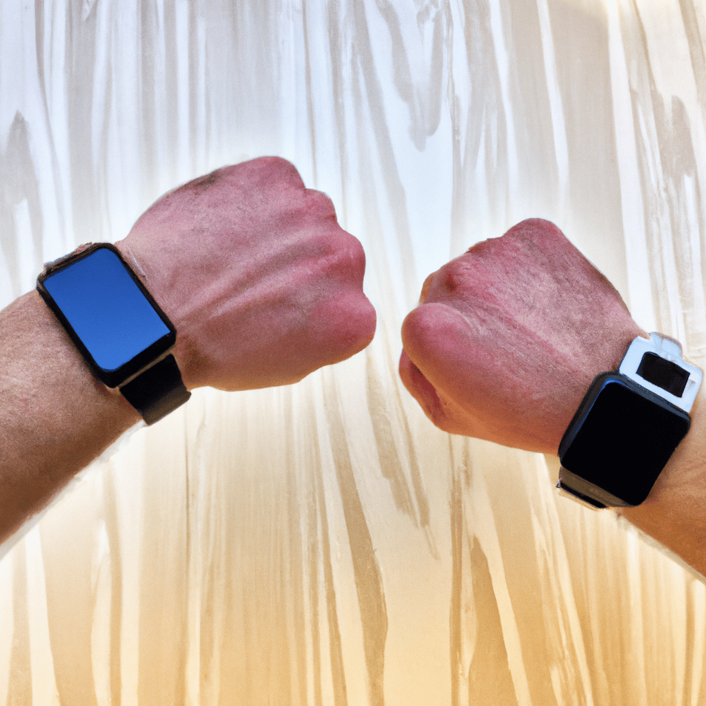 how to accept competition on apple watch