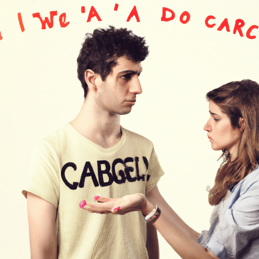 how to accept he doesn't care