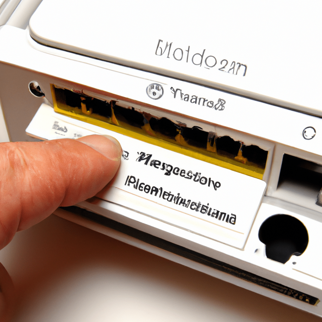 how to access modem settings