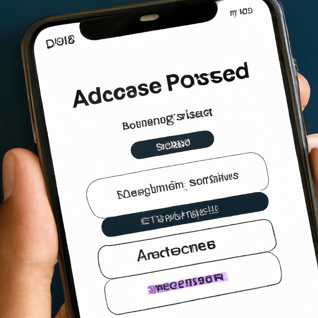 how to access passwords on iphone