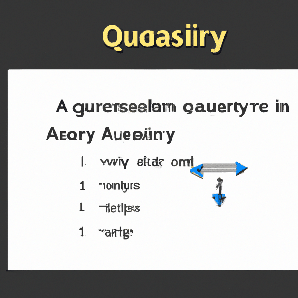 how to run a query in access